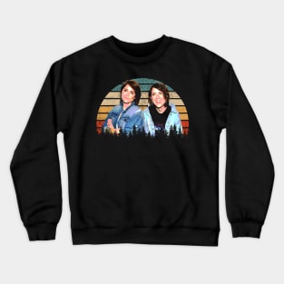 Heartthrob Couture Tegan And Fan Apparel for Indie Pop Devotees Crewneck Sweatshirt